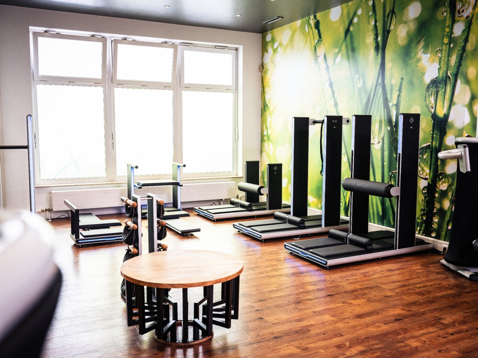 Milon Trainingszirkel mit Blick nach draußen
